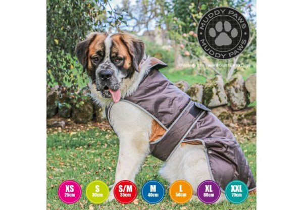 Ancol - Stormguard Dog Coat - Chocolate Brown - Medium Discount