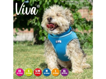 Ancol - Viva Step-in Harness - Blue - Large Fashion