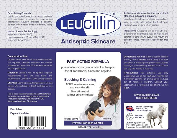 Leucillin - Antiseptic Skin Care Spray - 250ml Online