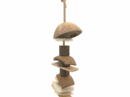 Happy Pet - Nature First Bird Toy - Coconut Kebab Sale