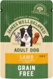 James Wellbeloved - Adult Dog Grain Free Wet Food - Lamb - 90g Pouch For Discount