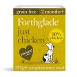 Forthglade - Natural Grain Free - Just Chicken - 395g For Sale