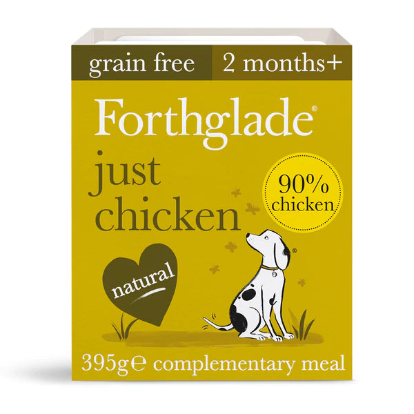 Forthglade - Natural Grain Free - Just Chicken - 395g For Sale