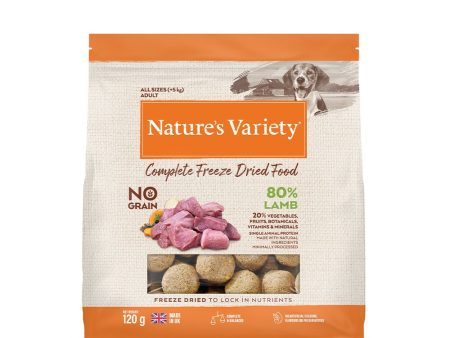 Natures Variety - Freeze Dried Complete Food - Lamb - 120g Cheap