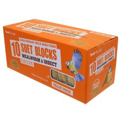 Suet to go - Value Blocks - Mealworm & Insect - 10 pack Online Hot Sale