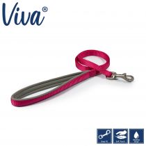 Ancol - Viva Nylon Padded Snap Lead - Pink - 180cm x 25mm (Max 75Kg) Online Hot Sale