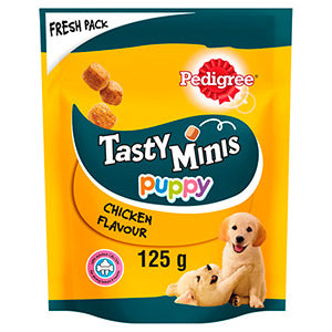 Pedigree - Puppy Tasty Bites Chewy Cubes - Chicken - 125g For Cheap