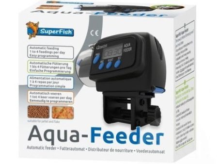 SuperFish - Aqua Feeder - Black Hot on Sale