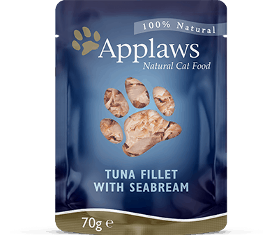 Applaws - Tuna Fillet with Seabream in Broth Cat Food - 70g Pouch Online Hot Sale