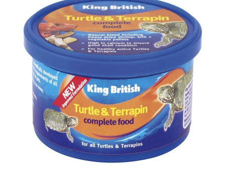 King British - Turtle and Terrapin Food - 80g Hot on Sale