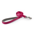 Ancol - Viva Nylon Padded Snap Lead - Pink - 100cm x 25mm (Max 75kg) Discount