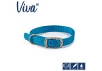 Ancol - Viva Nylon Buckle Collar - Blue - Size 4 (35-43cm) on Sale