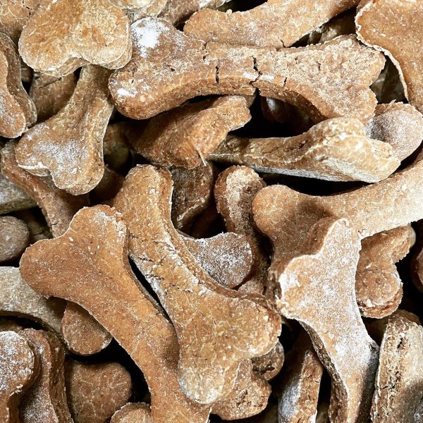 Nuts For Pets - Dog Biscuits - Peamutt Butter & Banana - 100g For Sale