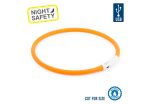 Ancol - USB Rechargeable Safety Halo - Orange - 70cm Online