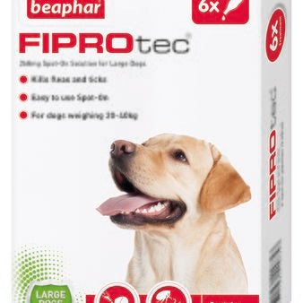 Beaphar - FIPROtec Spot On Large Dog - 6 pipettes Cheap