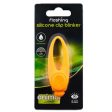 Animal Instincts - Flashing Safety Clip Silicone Blinker - Orange Online Sale