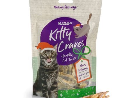 Kazoo Christmas Kitty Craves Anchovies - 100gm Hot on Sale