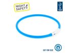 Ancol - USB Rechargeable Safety Halo - Blue - 70cm For Sale