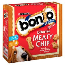 Bonio - Meaty Chip Bitesize - 400g Hot on Sale