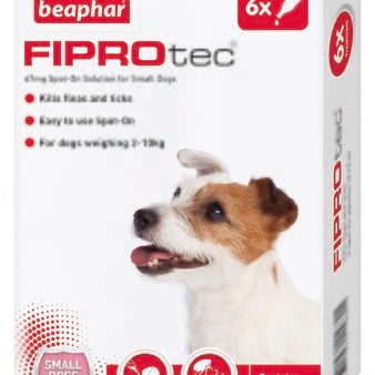 Beaphar - FIPROtec Spot On Small Dog - 6 pipettes For Discount