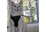 Ancol - Soft Cat Harness - Black - Small For Discount