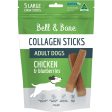 Bell & Bone Collagen Dental Sticks for Adult Dogs - Chicken & Blueberry Online Sale