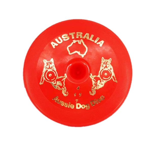 Aussie Dog Disc Red For Discount