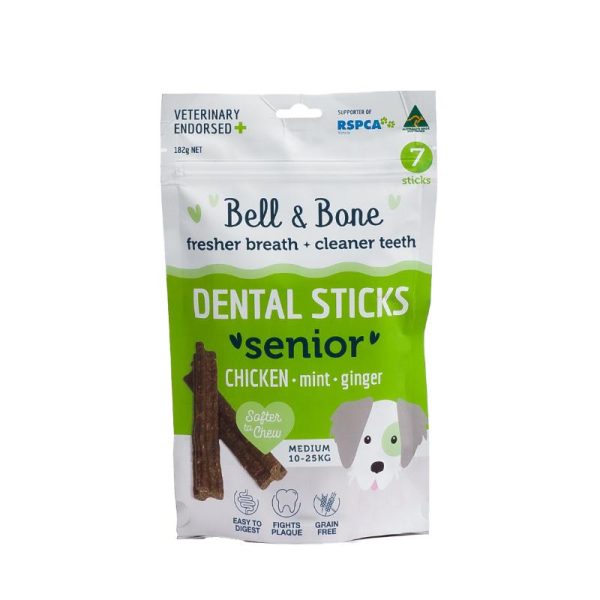 Bell & Bone Seniors Dental Chicken Sticks Hot on Sale