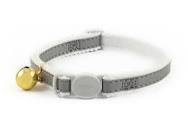 Ancol - Reflective Cat Safety Collar - Silver Online now