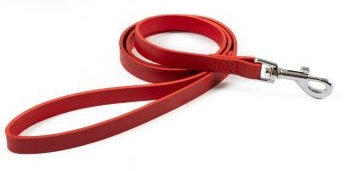 Ancol - Leather Lead - Red -19mm(3 4 ) x1m Hot on Sale