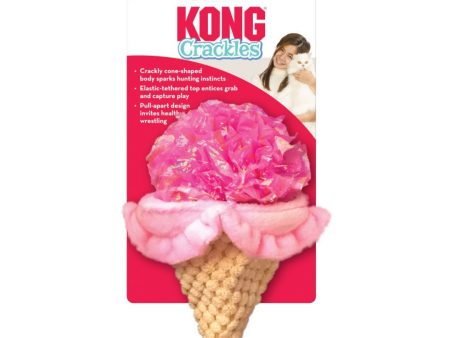 KONG Cracklez Scoopz Treat Dispensing Cat Toy For Discount