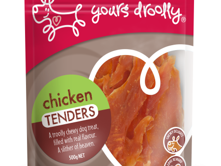 Yours Droolly Chicken Tenders 500g FREE GIFT! Sale