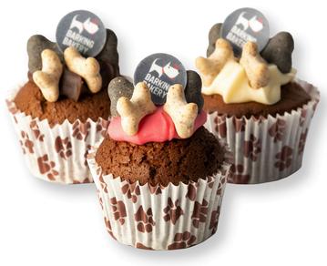 Barking Bakery -Brown Icing Carob Woofin Online now