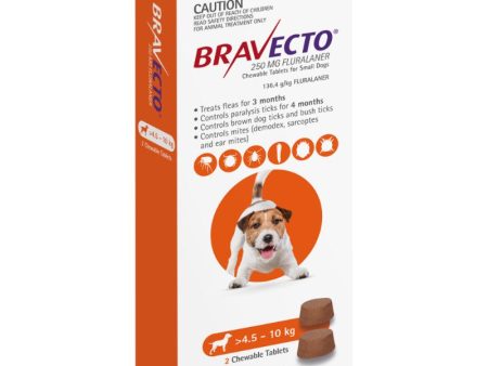 6 Month Bravecto Chew for Small Dogs Orange FREE GIFT WITH PURCHASE!* Fashion