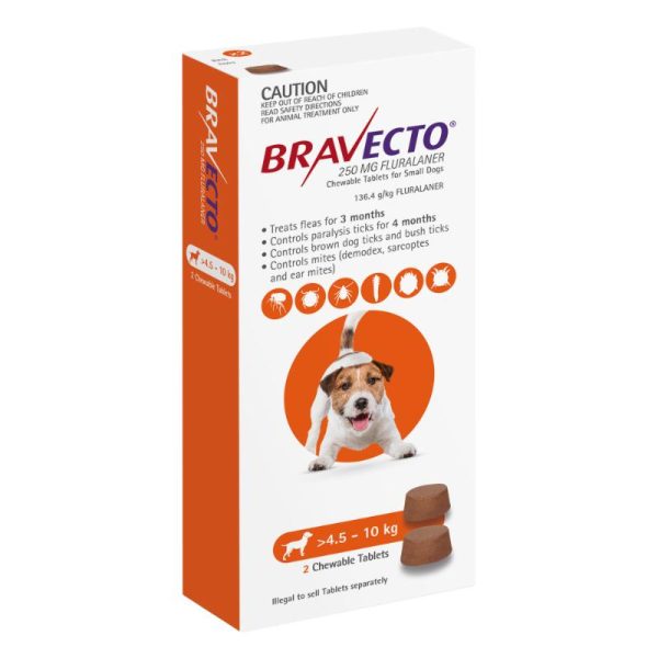 6 Month Bravecto Chew for Small Dogs Orange FREE GIFT WITH PURCHASE!* Fashion