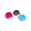 Animal Instincts - Plastic Dog Bowl - Grey Pink Blue - 300ml Online Hot Sale