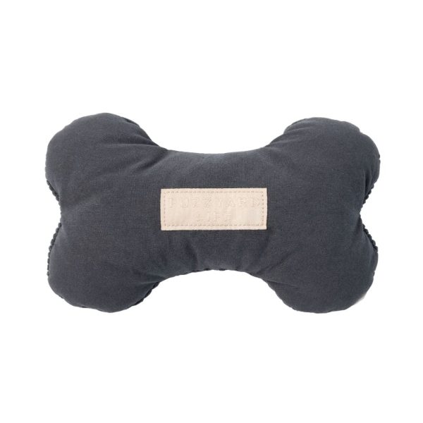 Fuzzyard Life Dog Toy Bone Slate Grey Fashion