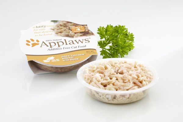 Applaws - Cat Pot Juicy Chicken Breast With Duck - 60g For Discount