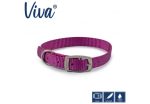 Ancol - Viva Nylon Buckle Collar - Purple - Size 5 (39-48cm) Online Sale