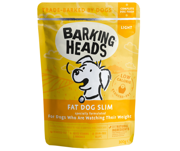 Barking Heads Fat Dog Slim Pouch 300gm on Sale