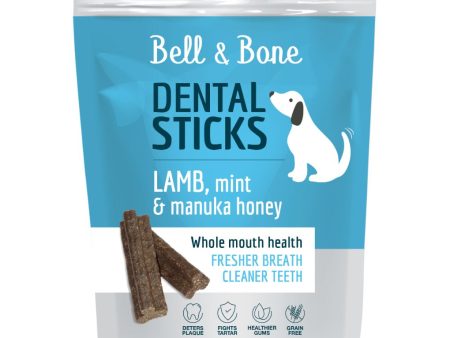 Bell & Bone Lamb, Mint & Manuka Honey Dental Sticks Online