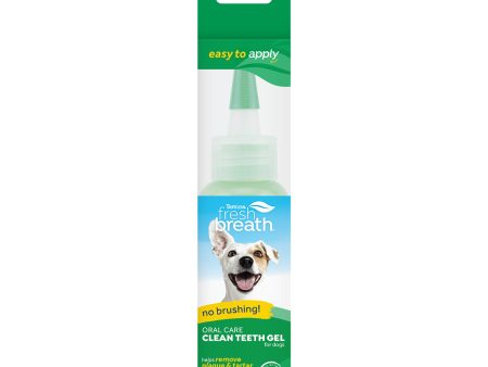 Tropiclean Fresh Breath Oral Care Clean Teeth Gel 59ml Online now