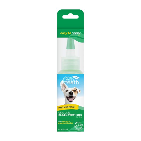 Tropiclean Fresh Breath Oral Care Clean Teeth Gel 59ml Online now