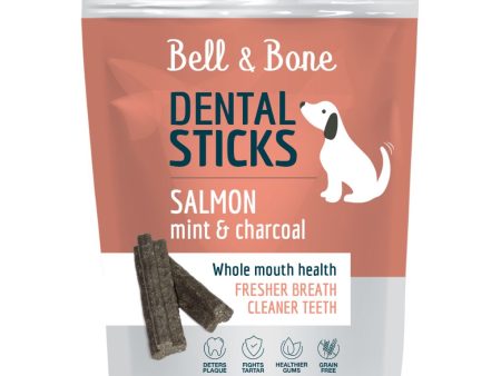 Bell & Bone Salmon, Mint and Charcoal Dental Sticks on Sale