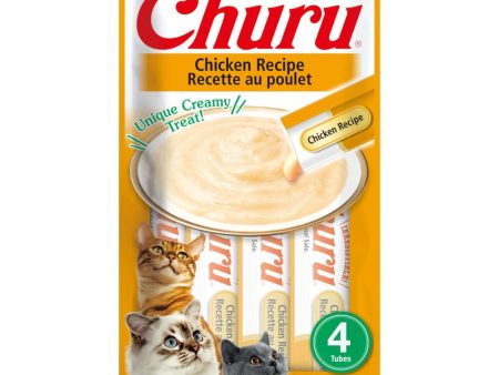 Inaba Cat Churu Puree Chicken 56g 4pk Fashion