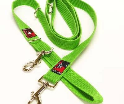 Black Dog Wear Double Ended Lead Regular For Discount