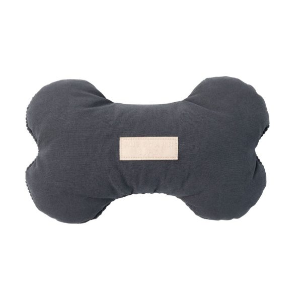 Fuzzyard Life Dog Toy Bone Slate Grey Fashion