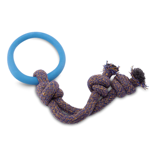 Beco Pets - Beco Hoop on Rope - Small - Blue Sale