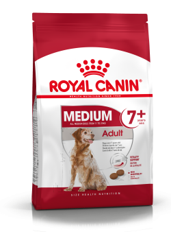 Royal Canin - Adult Dog Medium 7+ - 4kg Online now