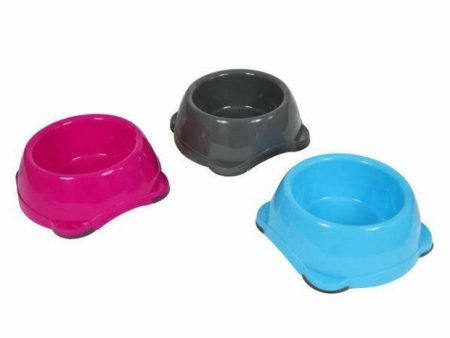 Animal Instincts - Plastic Dog Bowl - Assorted Colour - 1100ml Discount